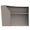 Linea Italia Reception Desk 32 in D X 46 in H, 72 in W X Thermofused Laminate, Ash ZUD290 - alternate 2